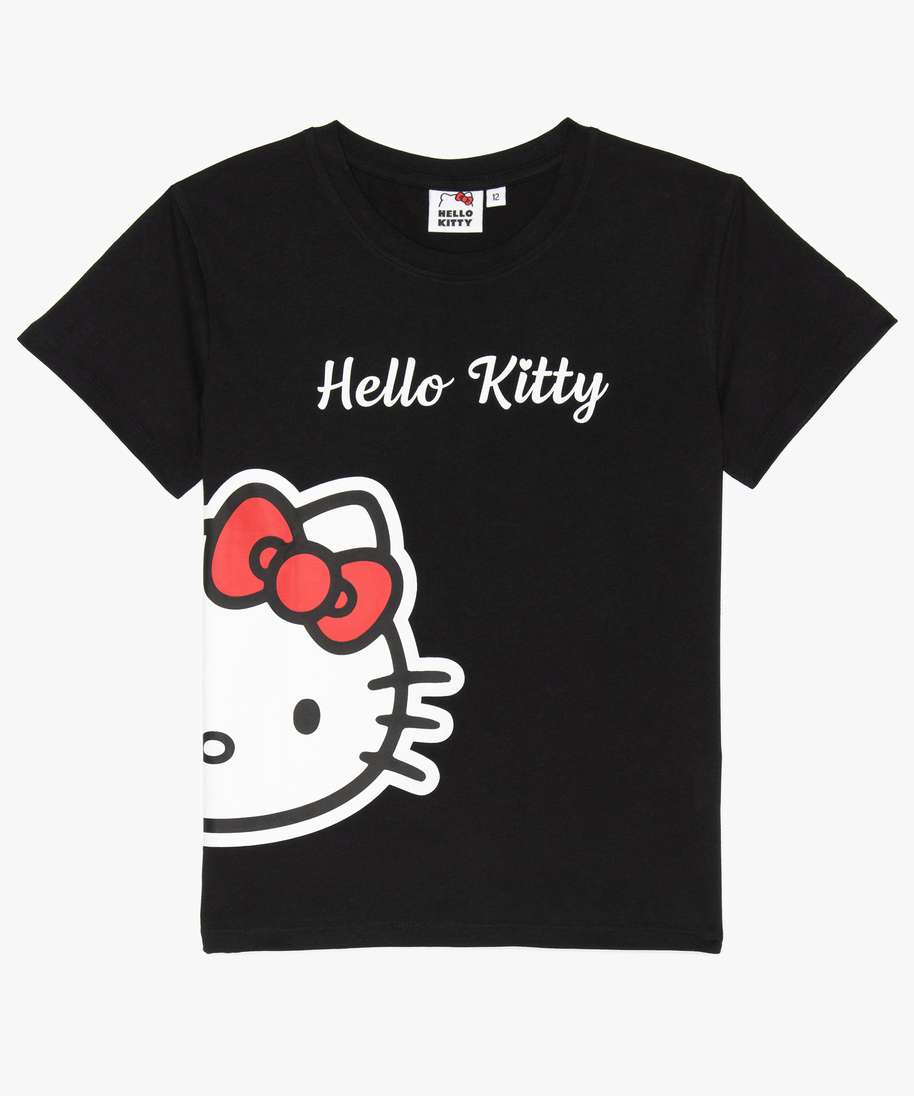 Hello Kitty Pyjama pour femme avec nœud, Multicolore. : : Mode