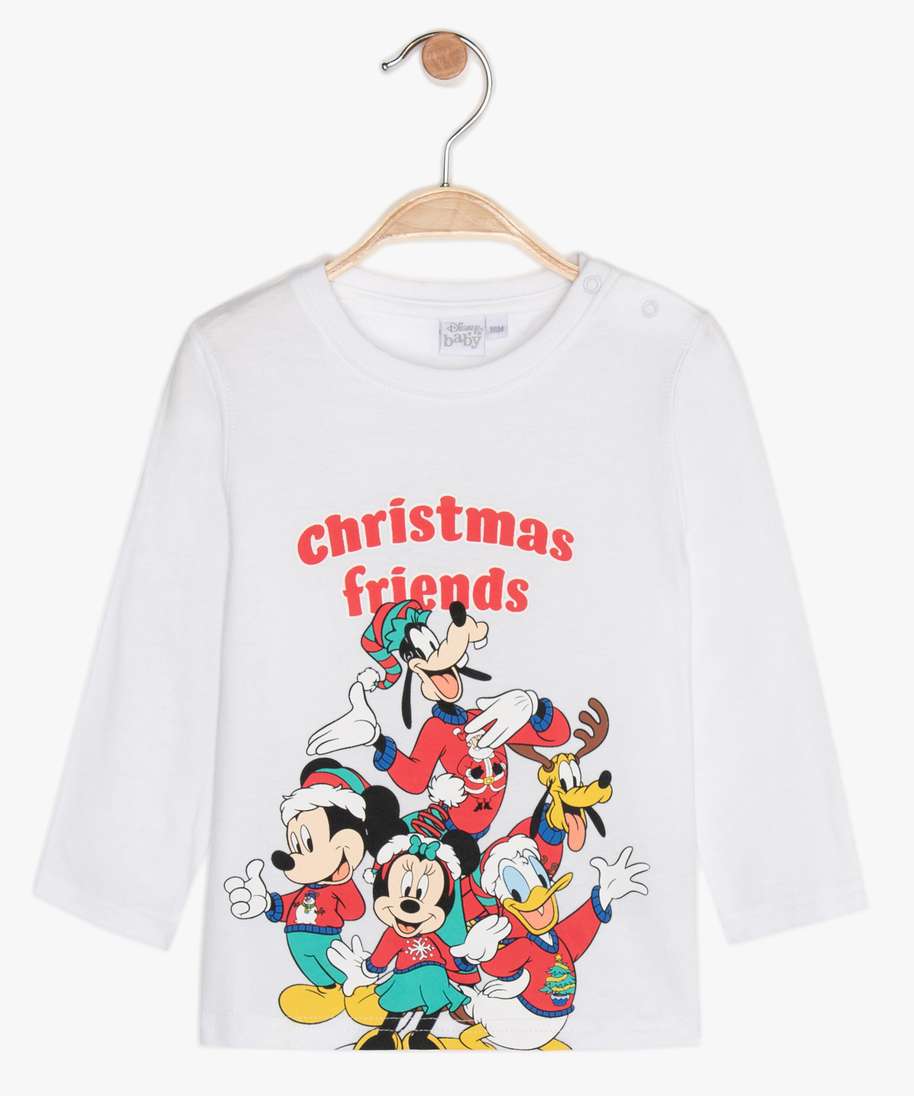 Pyjama noël bébé garçon Disney® Mickey - gris chiné