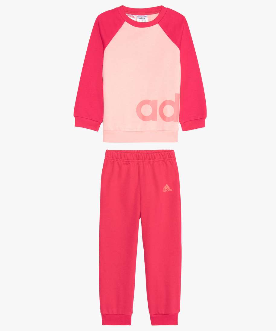 survetement fille 2 pieces sweat et pantalon de jogging - adidas rose  vetements de sport promos