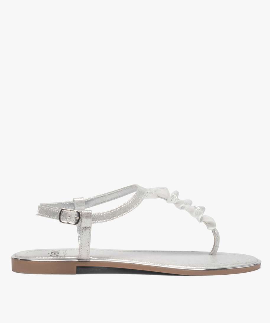 Sandale talon grise femme 2025