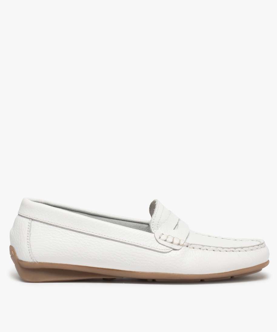 Mocassin cuir souple deals