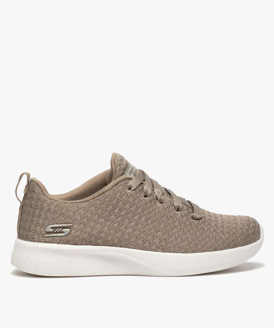 Geld lenende Regenjas kwaad baskets femme extra-legeres en maille brillante - skechers brun femme | GÉMO