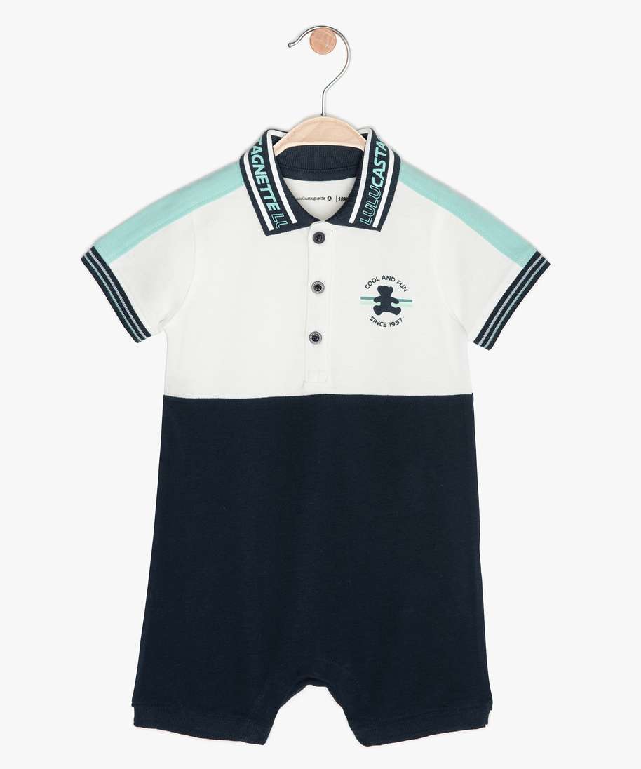 Combishort bebe garcon deals
