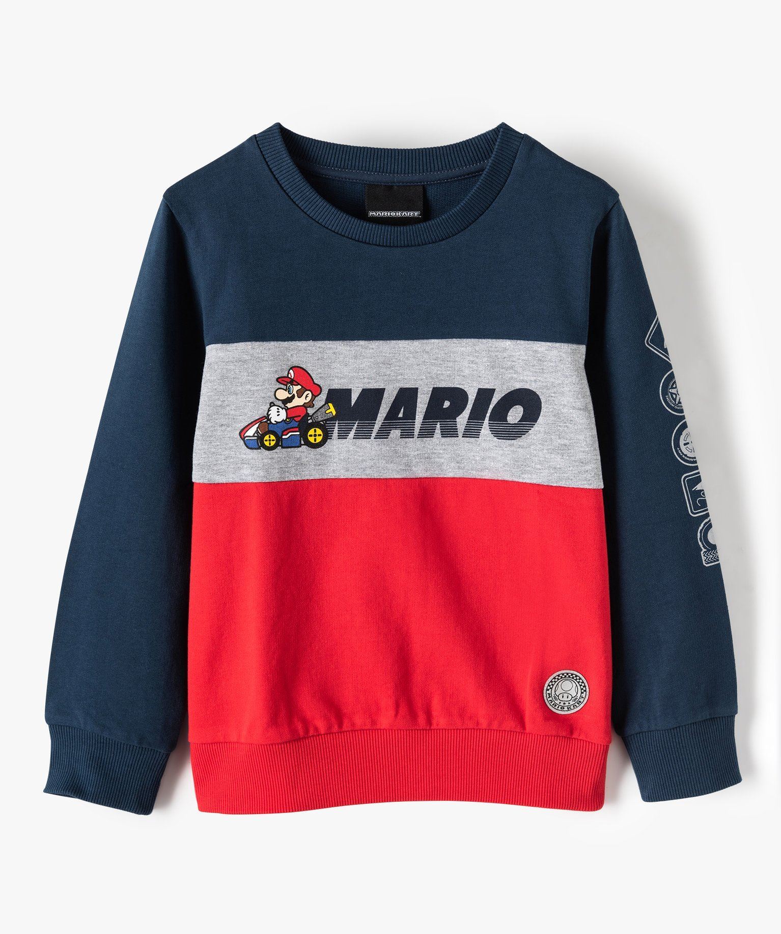Pull Mario Garcon Super Mario Pull Mario Garcon T-shirt Manches