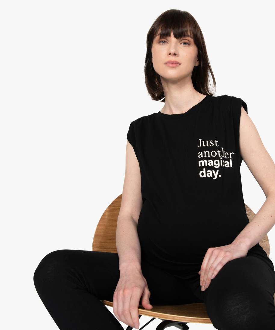 tee shirt epaulette femme