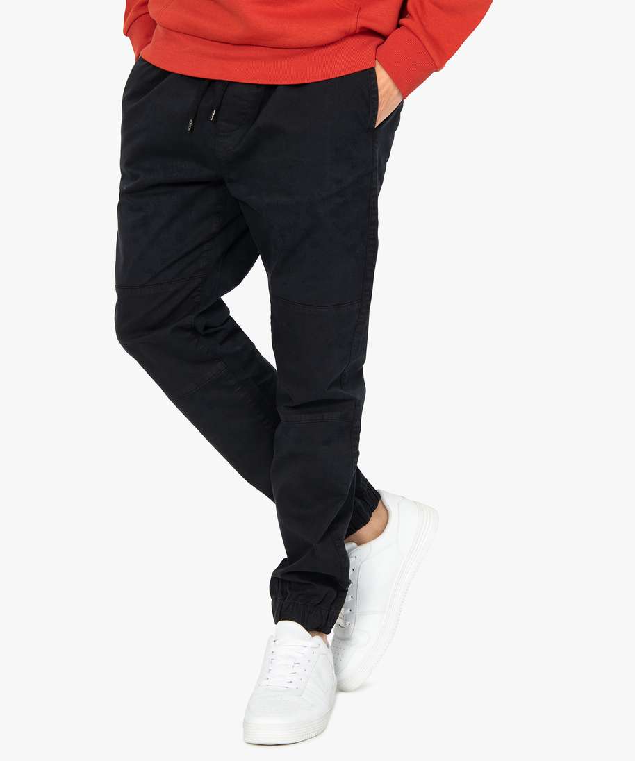 pantalon de jogging homme coupe droite a rayures colorees - camps