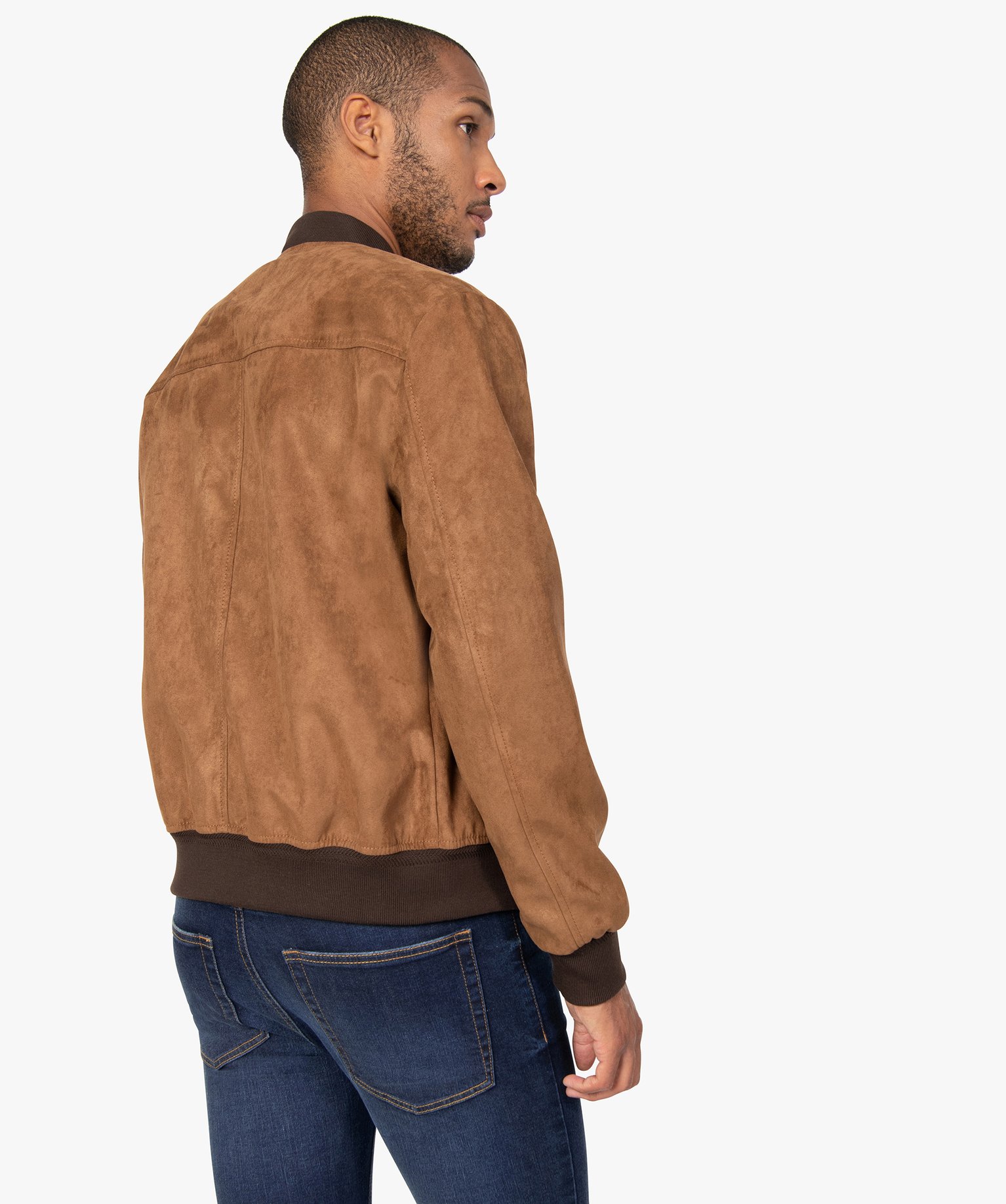 Blouson aviateur suedine homme hotsell