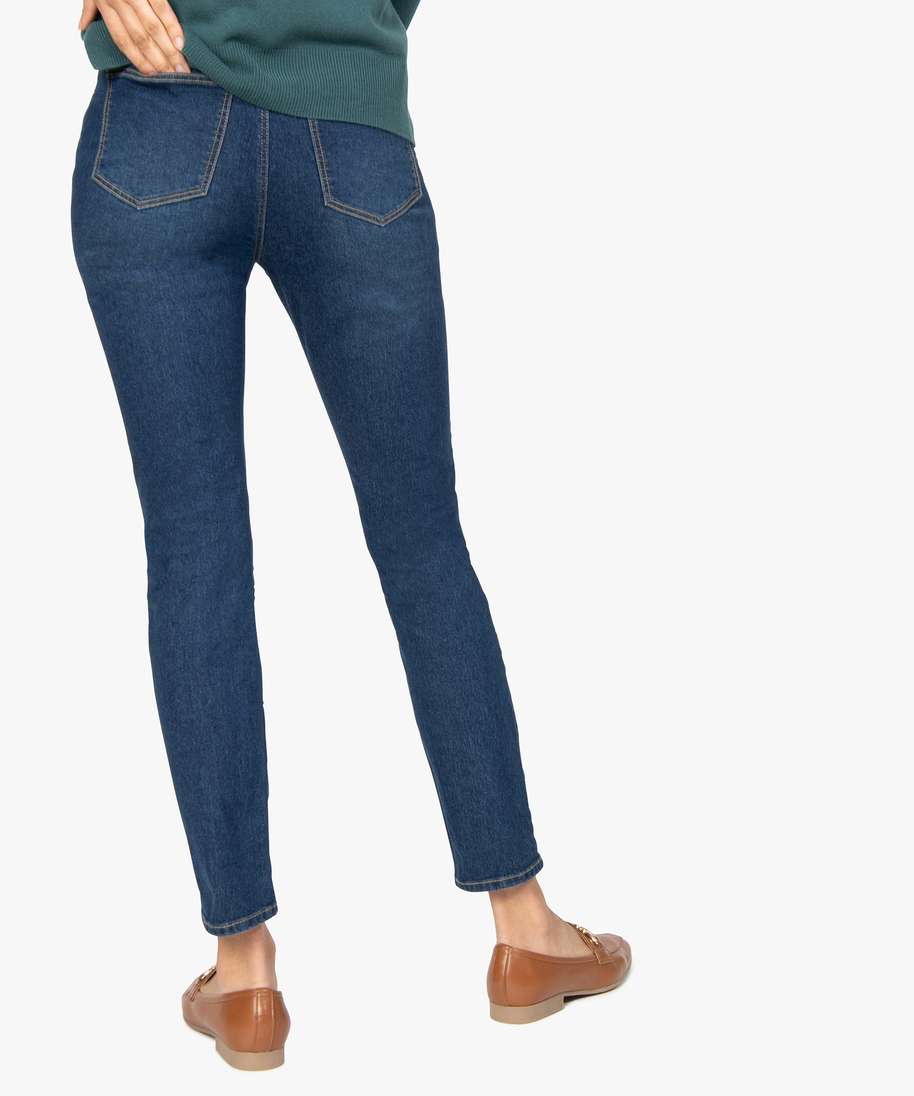 Jean Skinny Taille Haute Showstoppers - Bleu Délavé Extensible - Taille 6 à 14 UK