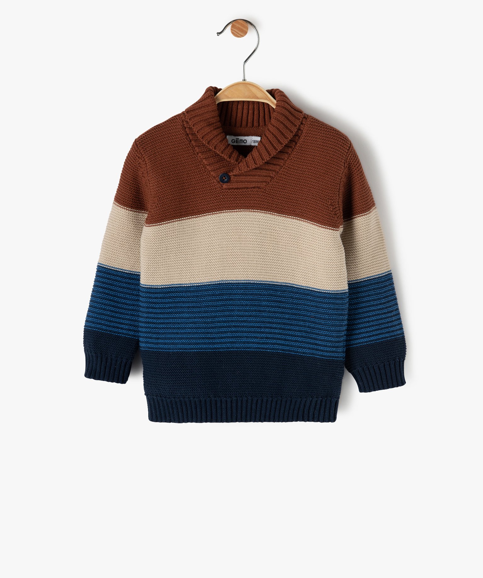 Pull col chale garcon 2025