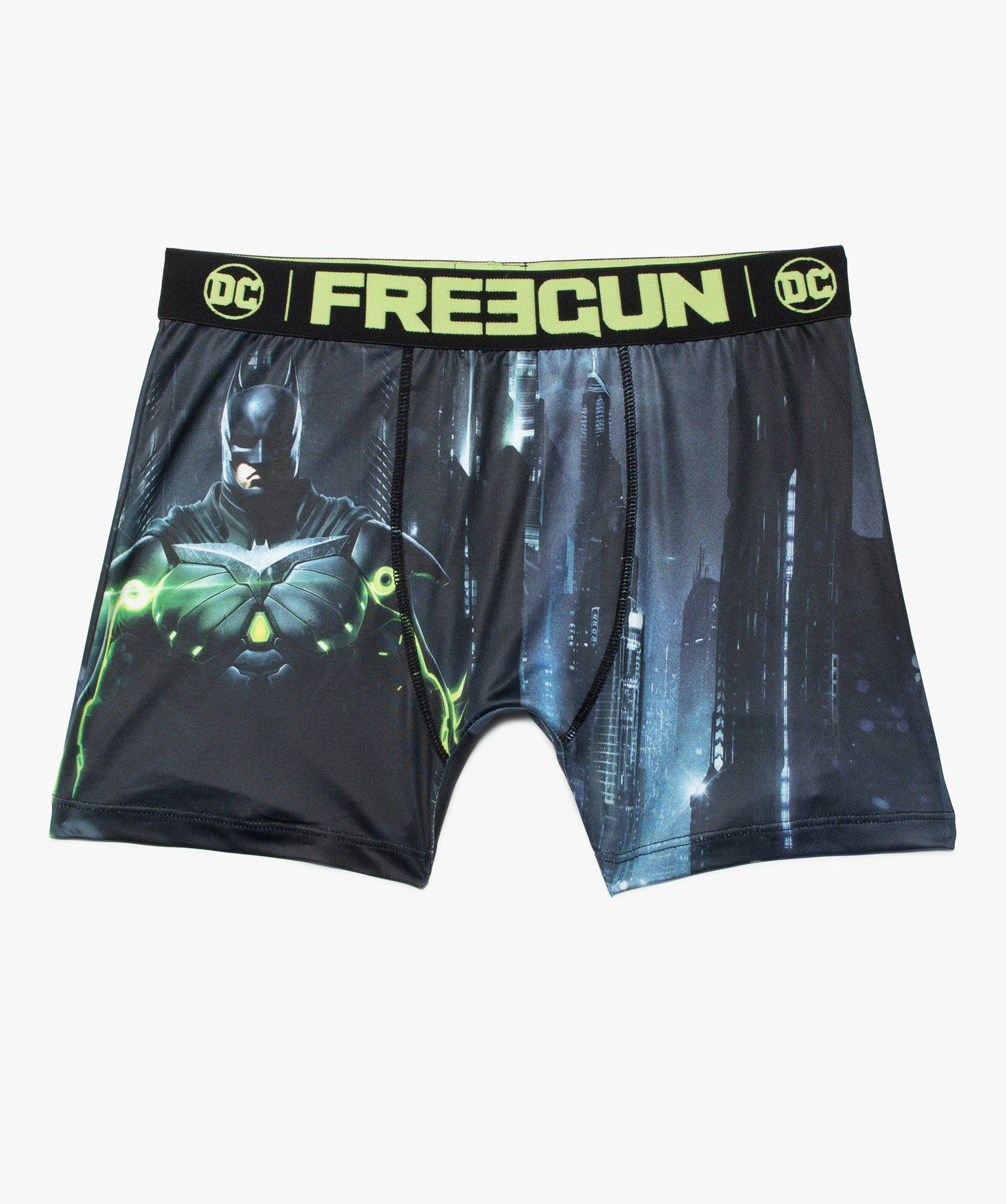 boxer homme imprime dc comics batman freegun kaki chine boxers
