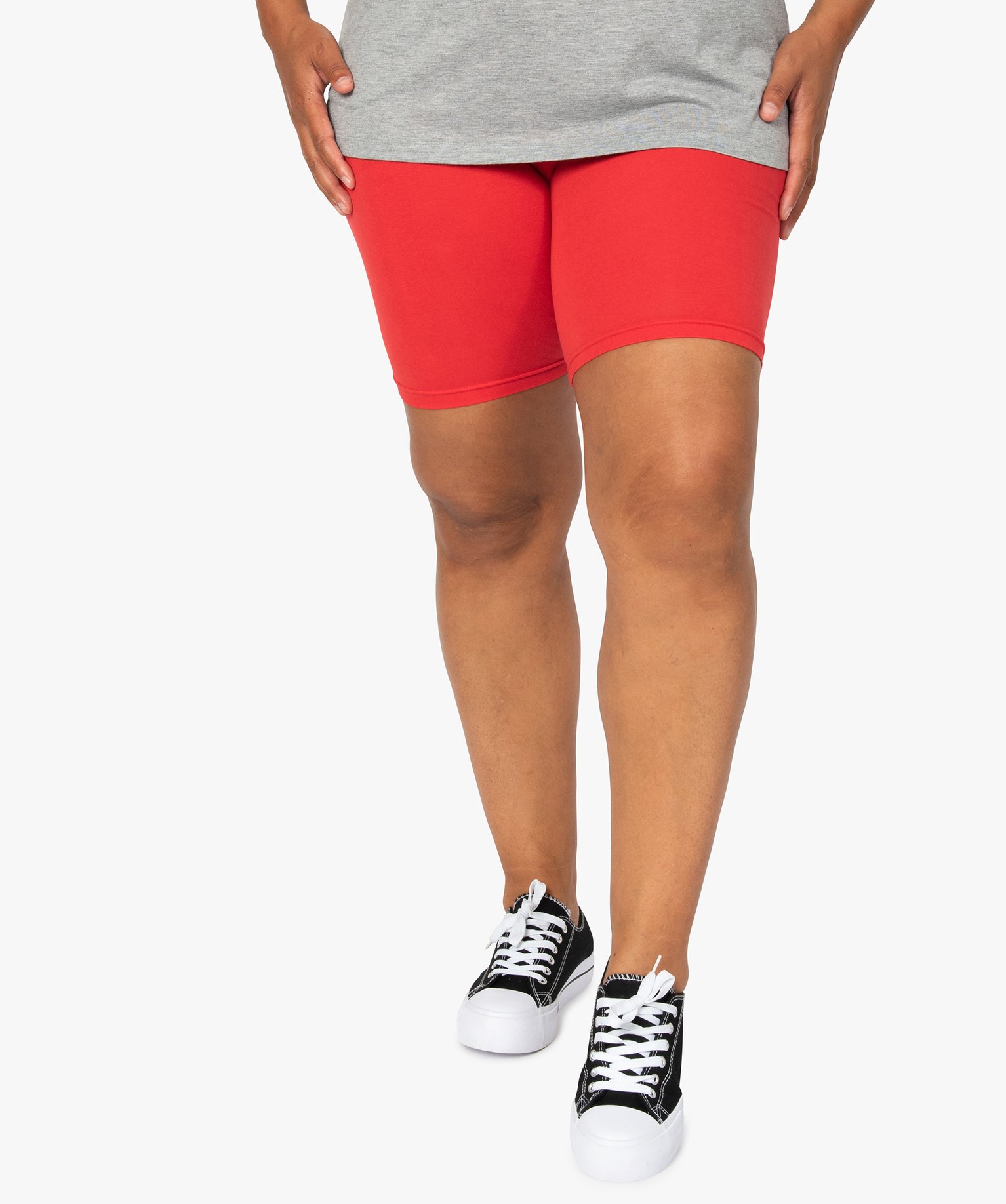 Bermuda rouge femme best sale