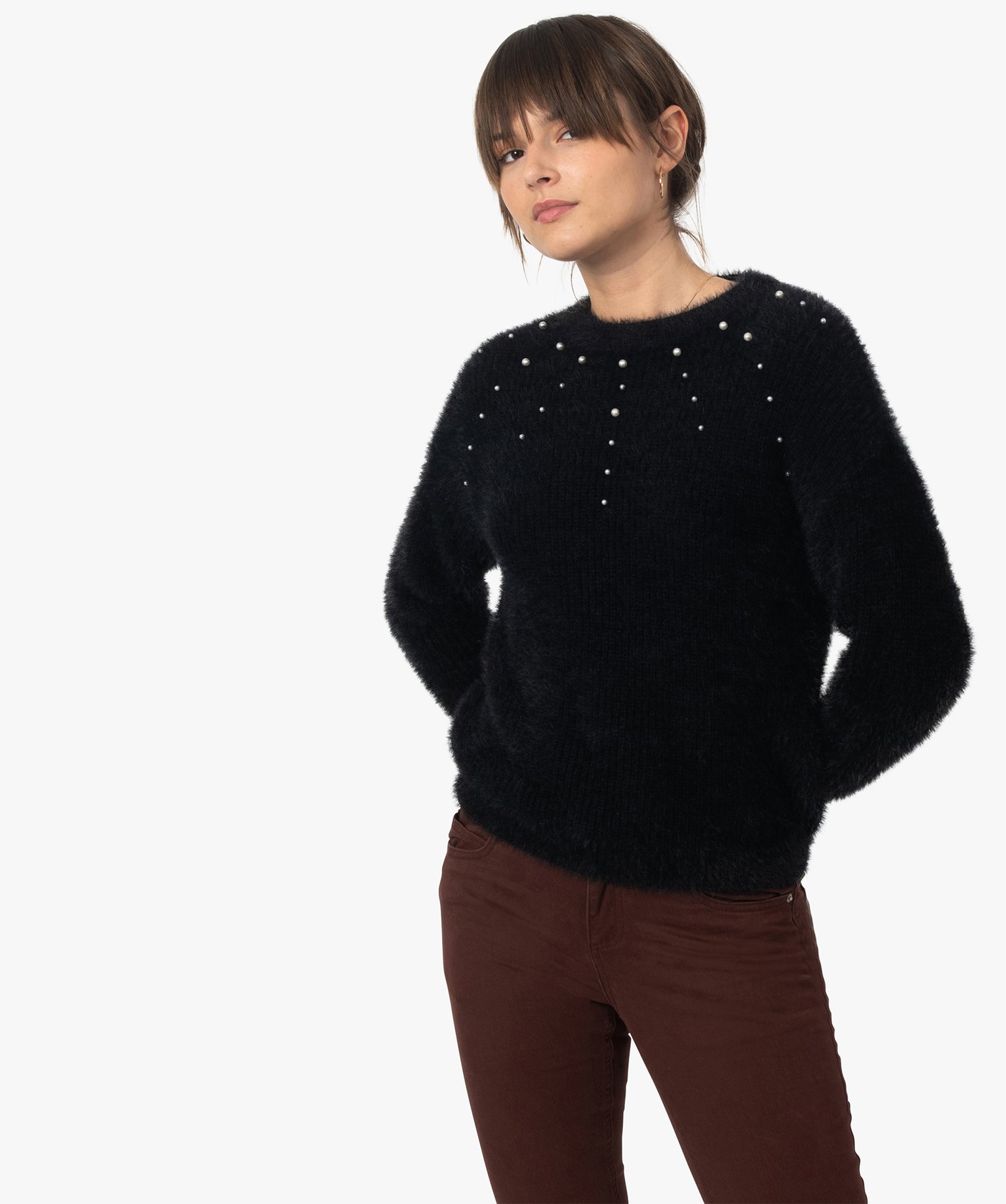 Pull hotsell avec perles