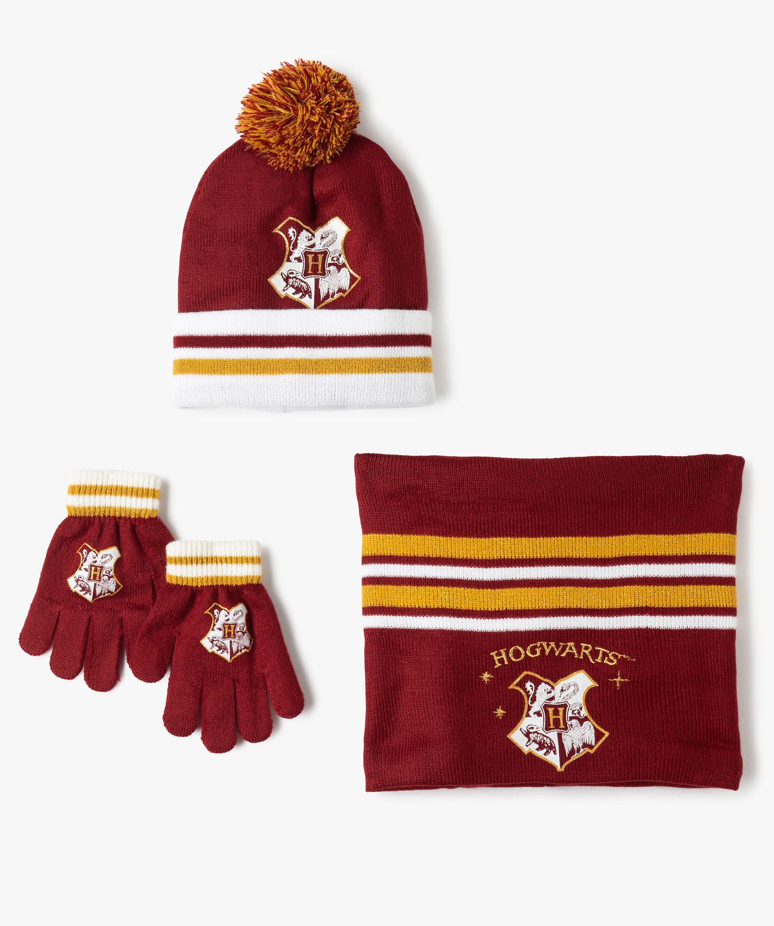 ensemble enfant 3 pieces harry potter rouge