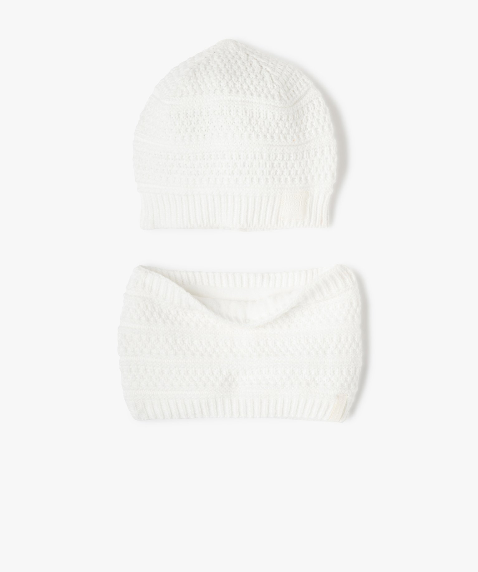 Tour de cou hotsell et bonnet fille