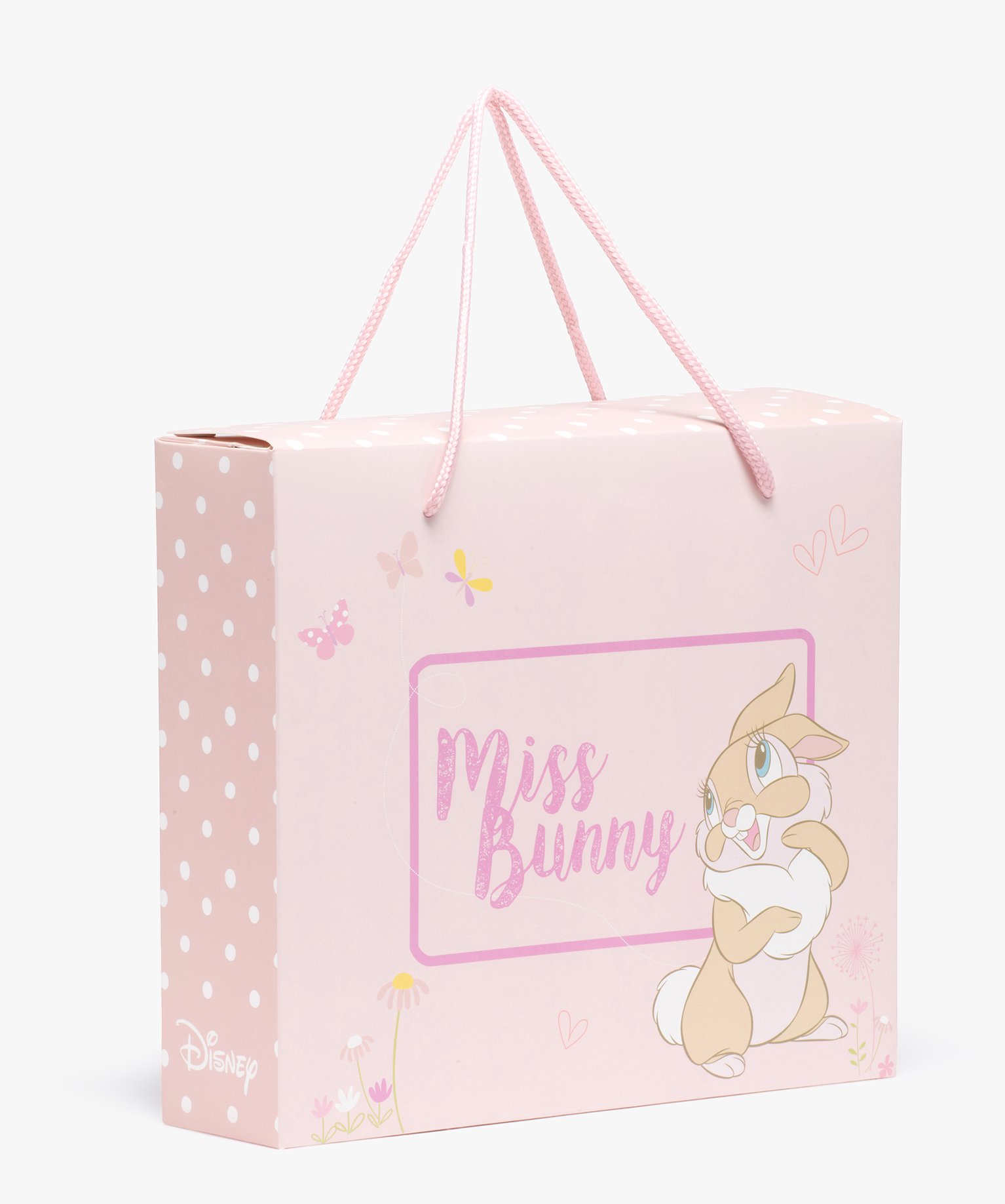 boite cadeau enfant miss bunny - disney rose