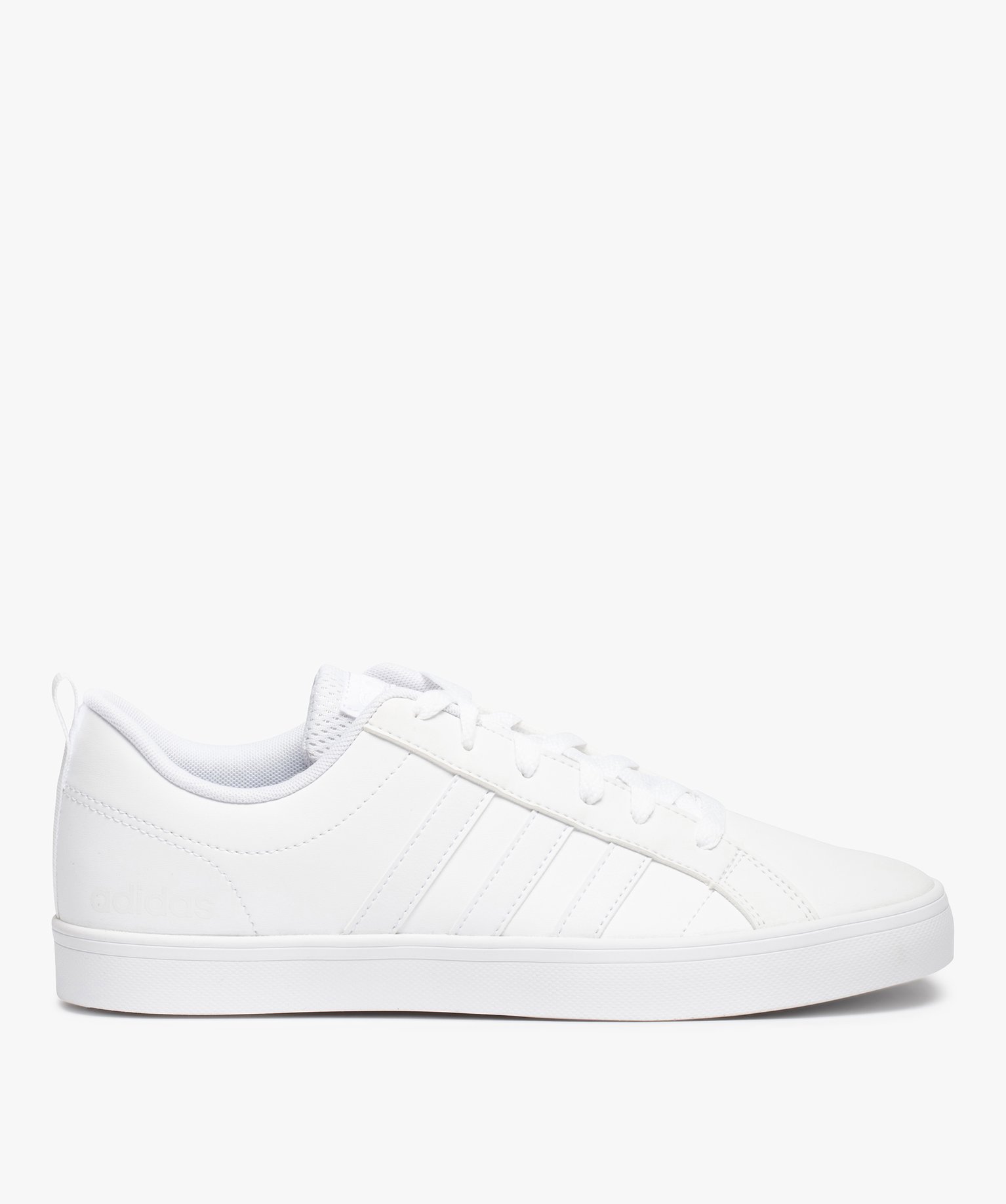 baskets homme unies a lacets - adidas vs pace blanc