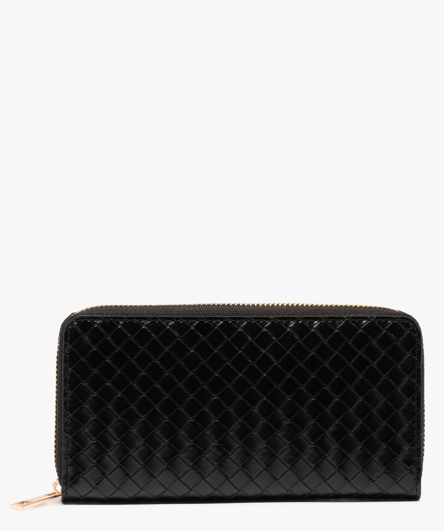 portefeuille femme grand format a motif en relief noir porte-monnaie et portefeuilles