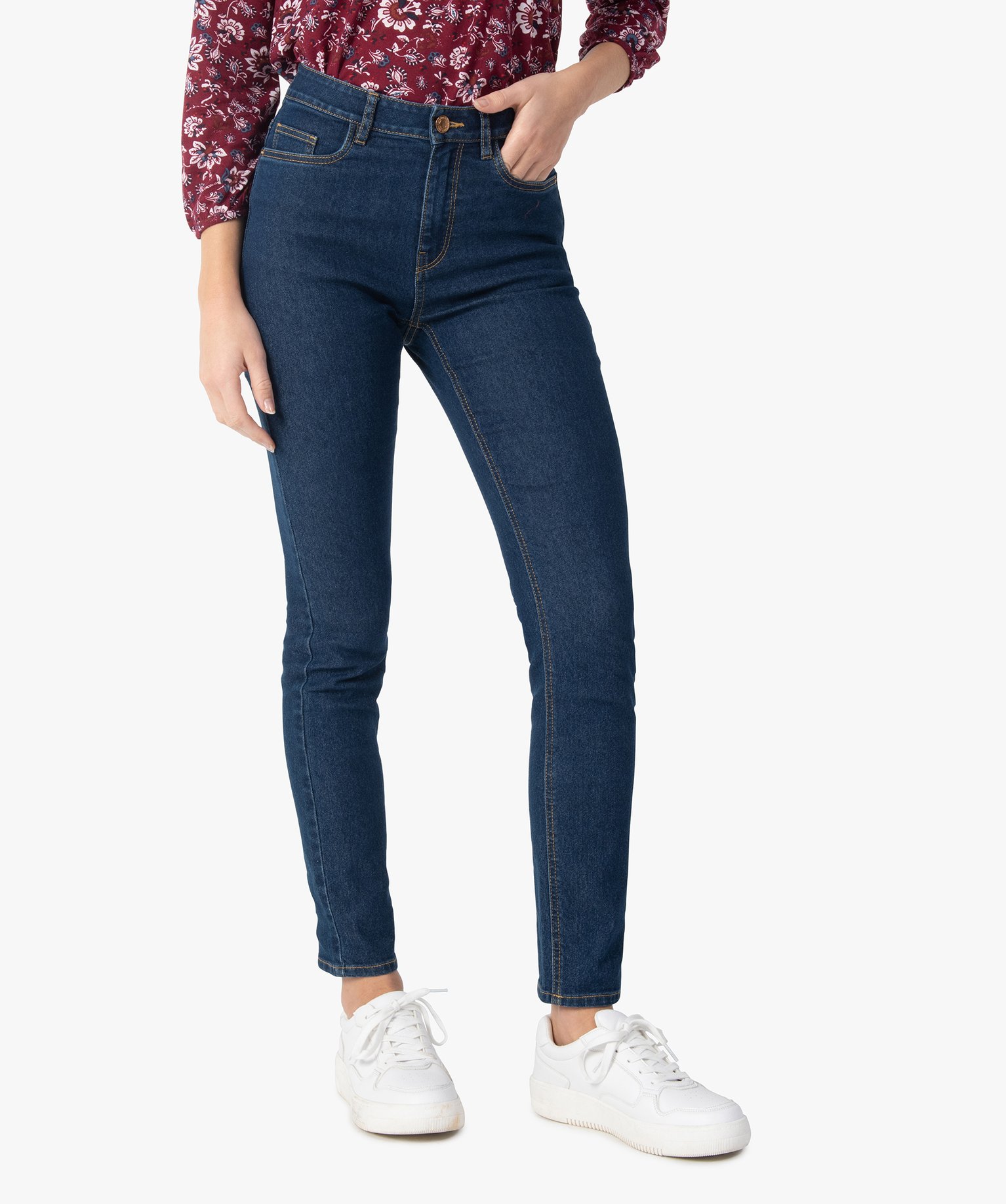 Jean slim stretch femme hotsell
