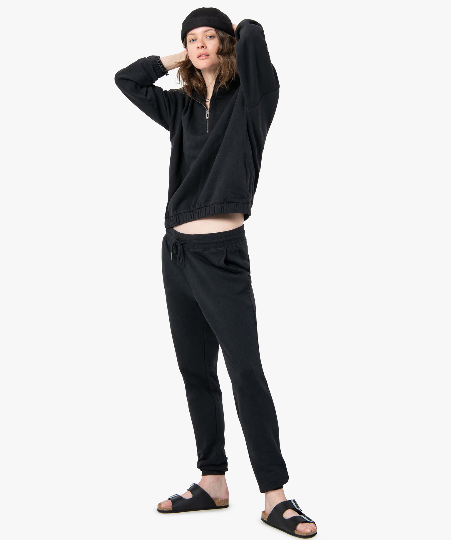 pantalon de jogging femme en molleton