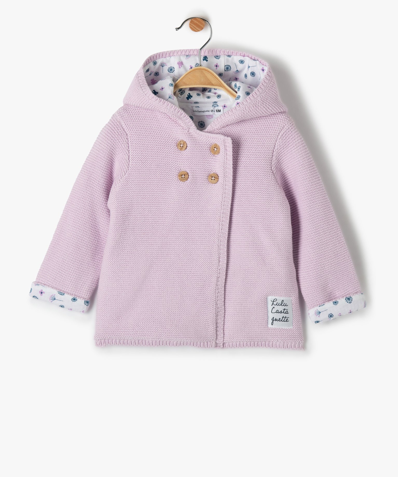 Gilet a online capuche bebe fille