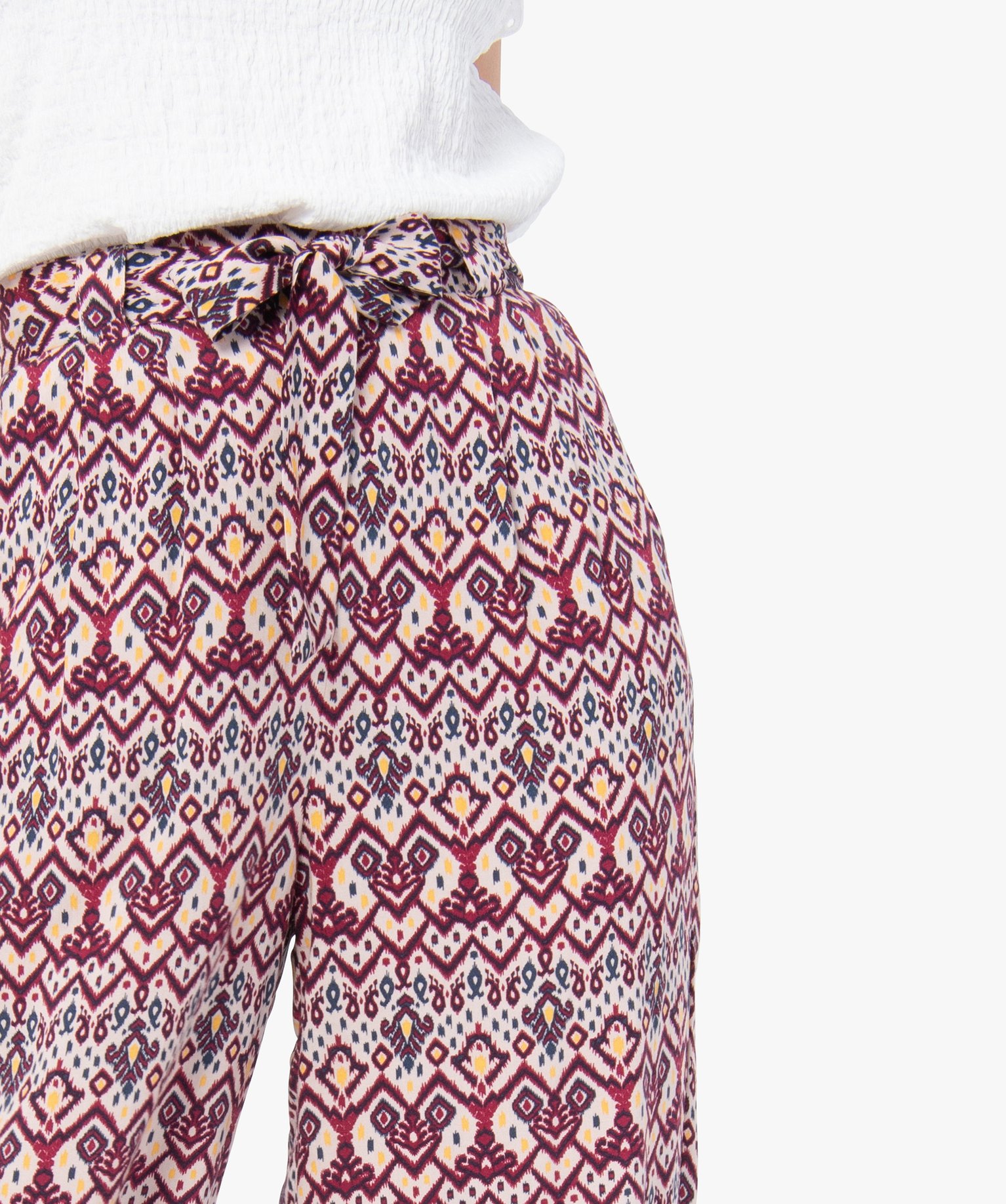 Pantalon fluide femme gemo online