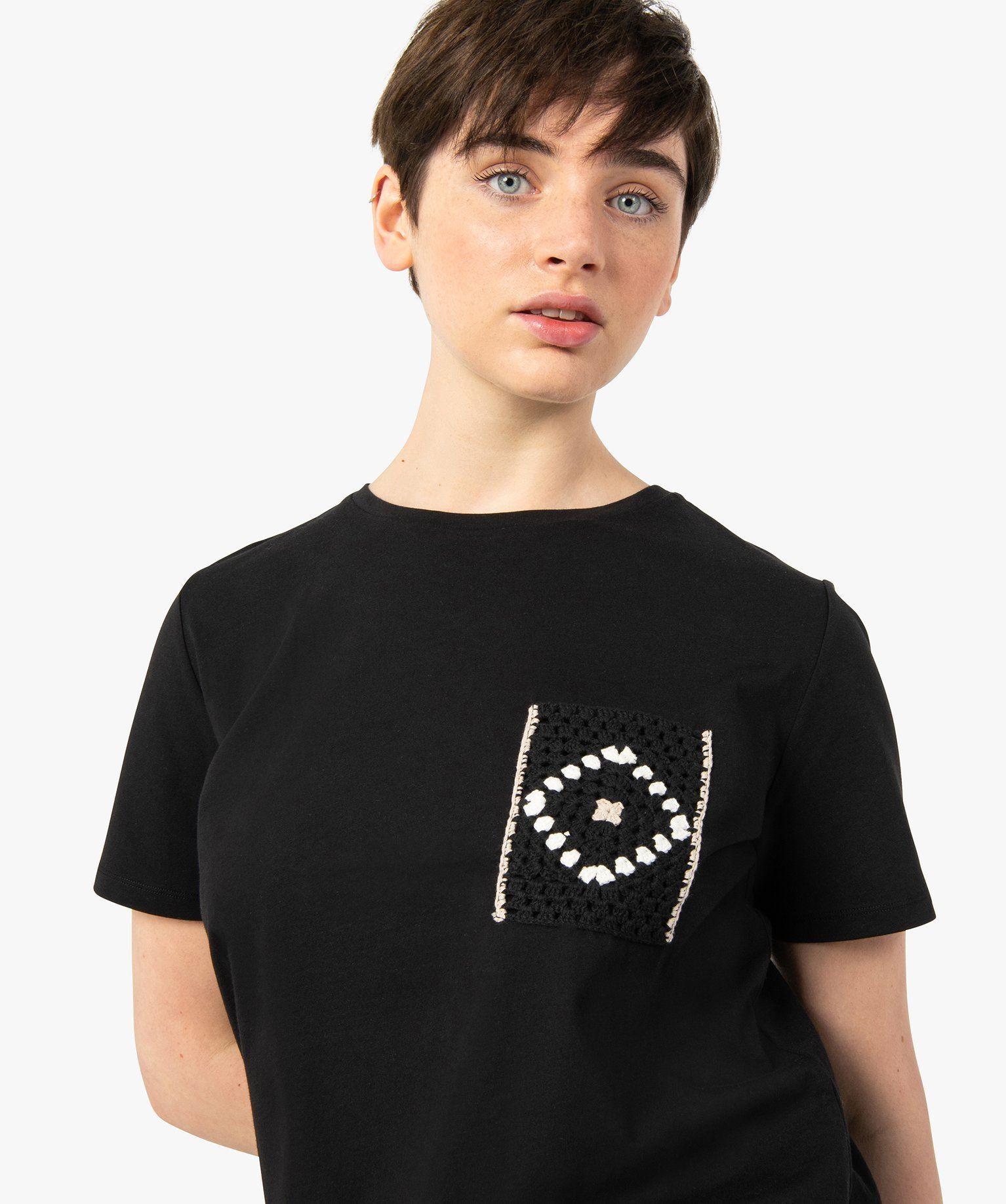 Chemise Porte-Bébé Kangourou Pour Parent - Poche Intégrée Pour Nouveau-né - Manches Courtes - Coton/ Polyester