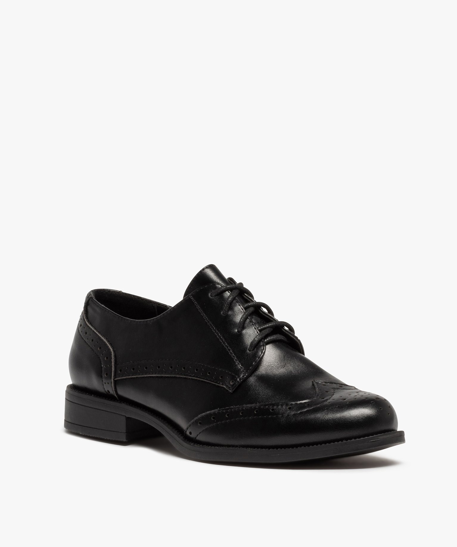 Derbies femme plat outlet