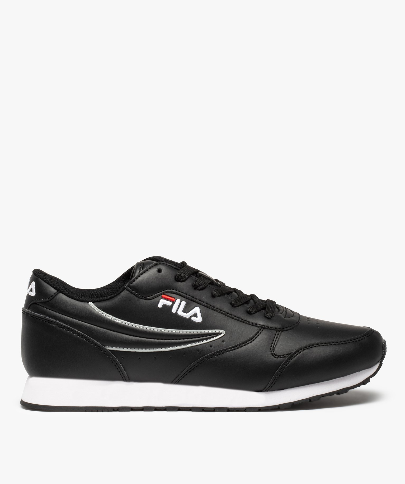 baskets homme a lacets fila noir baskets et tennis homme GEMO