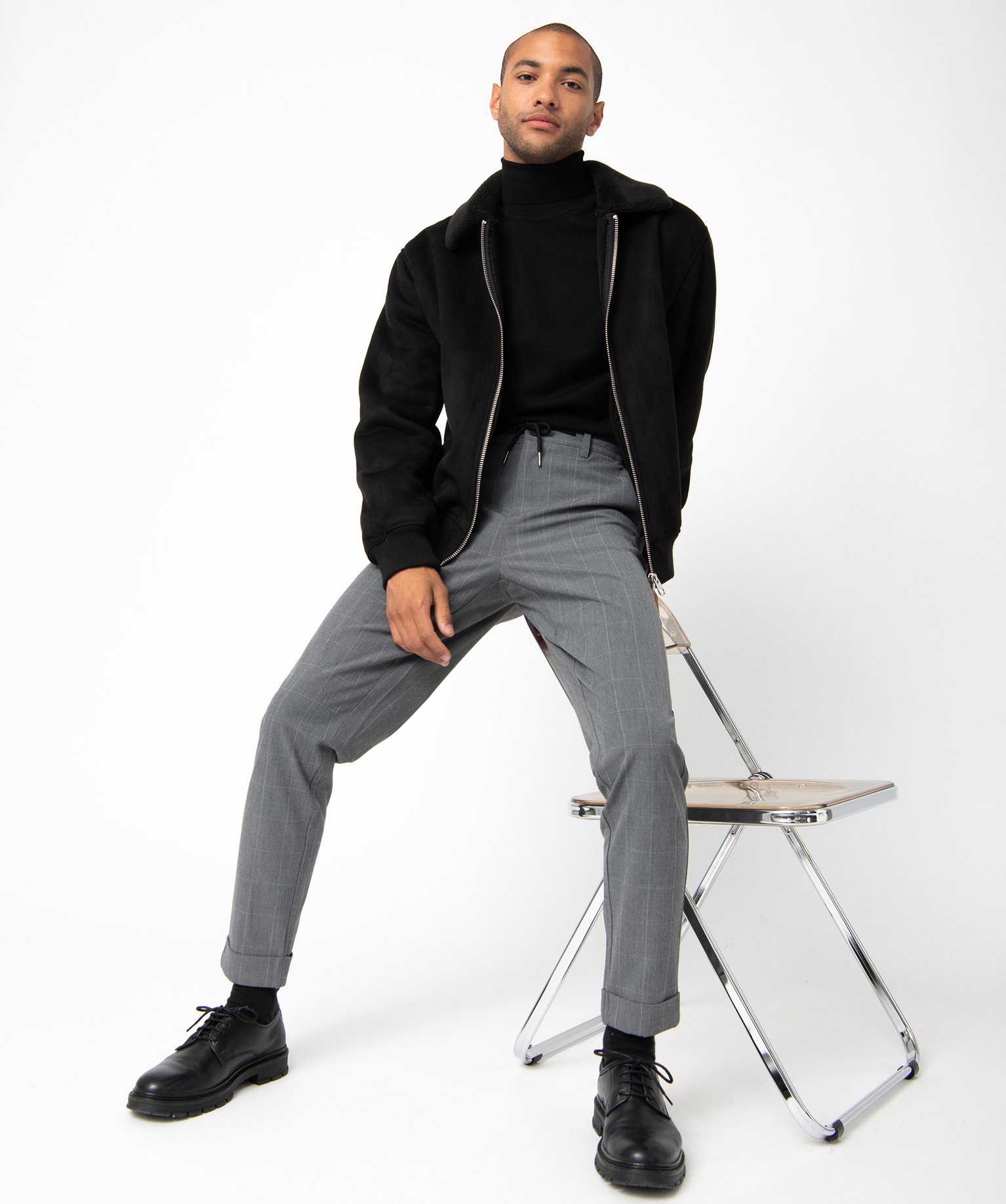 pantalon homme en toile avec taille ajustable imprime pantalons de costume