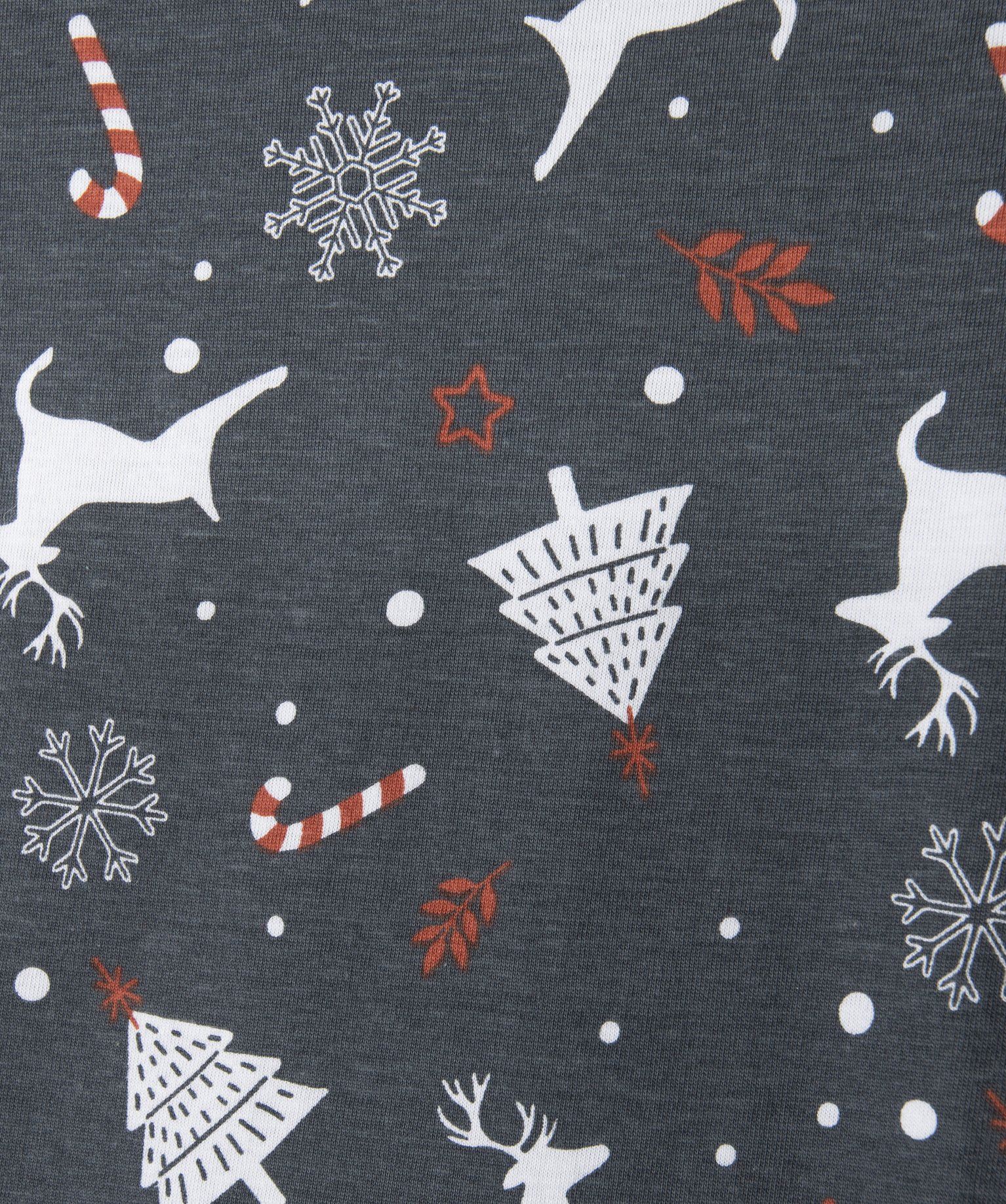 pyjama de noel garcon en jersey imprime all over imprime pyjamas