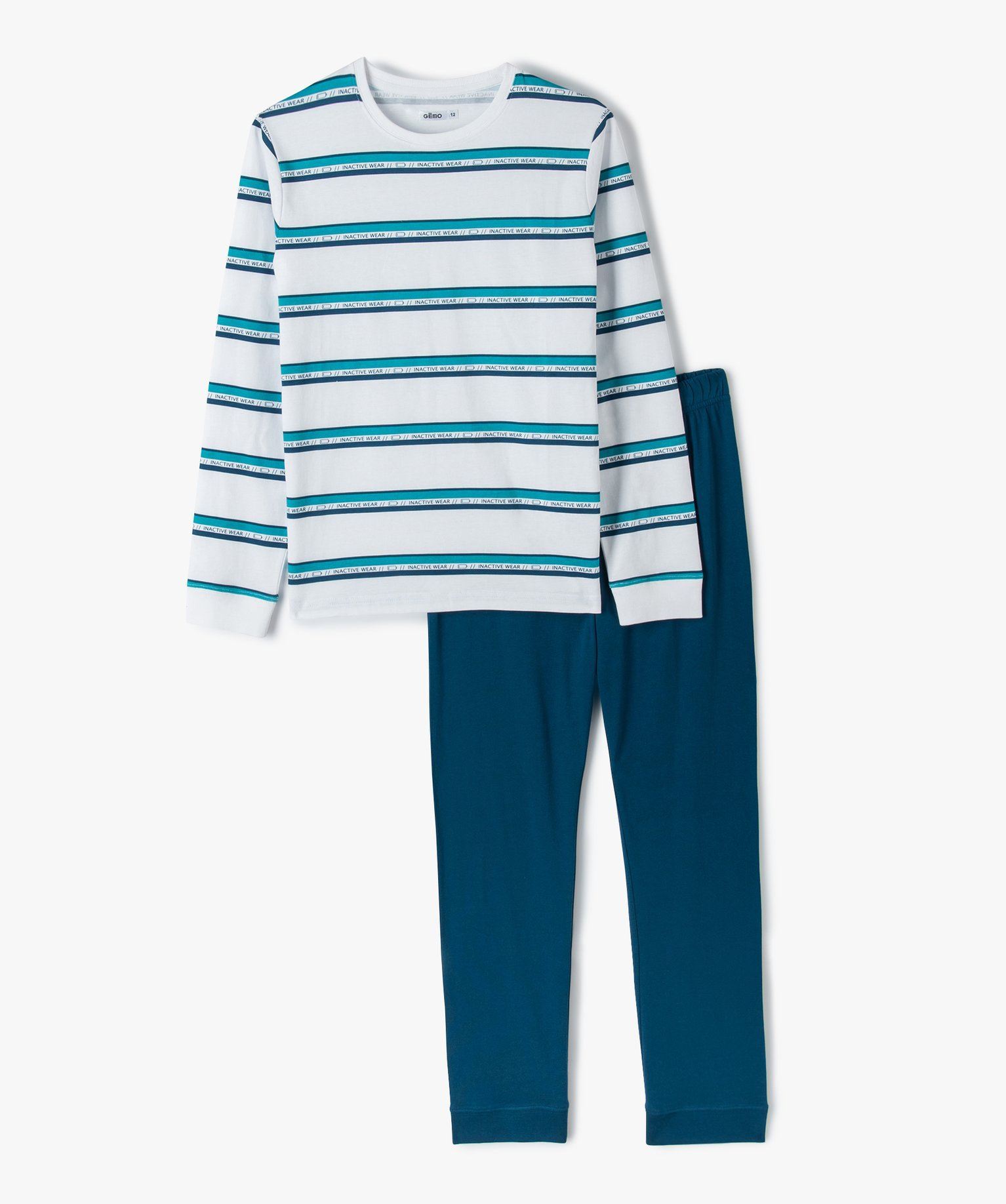 Jersey Pyjama Pieces Garcon Ans Pyjama Garcon En Jersey Pieces