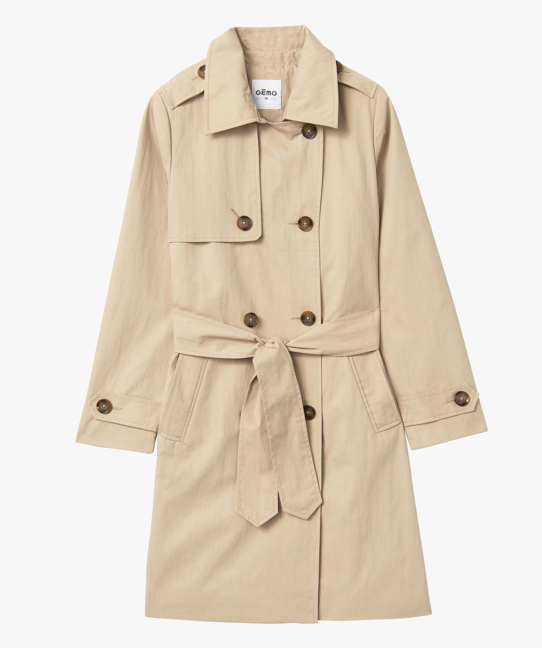 Trench femme gemo new arrivals