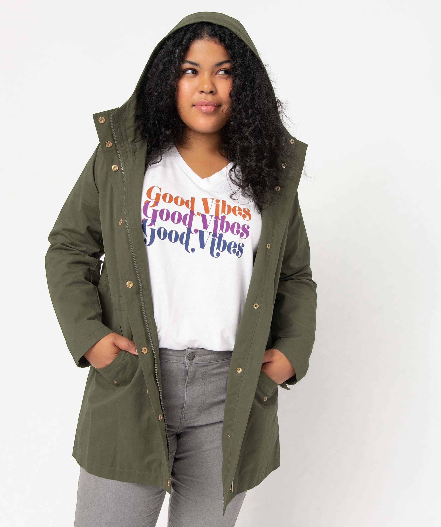 parka femme grande taille