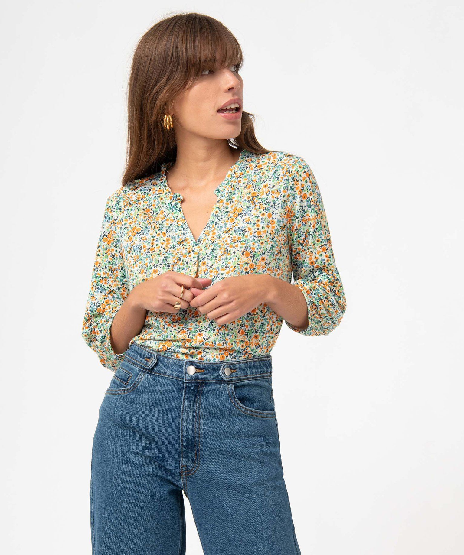 t shirt femme decollete