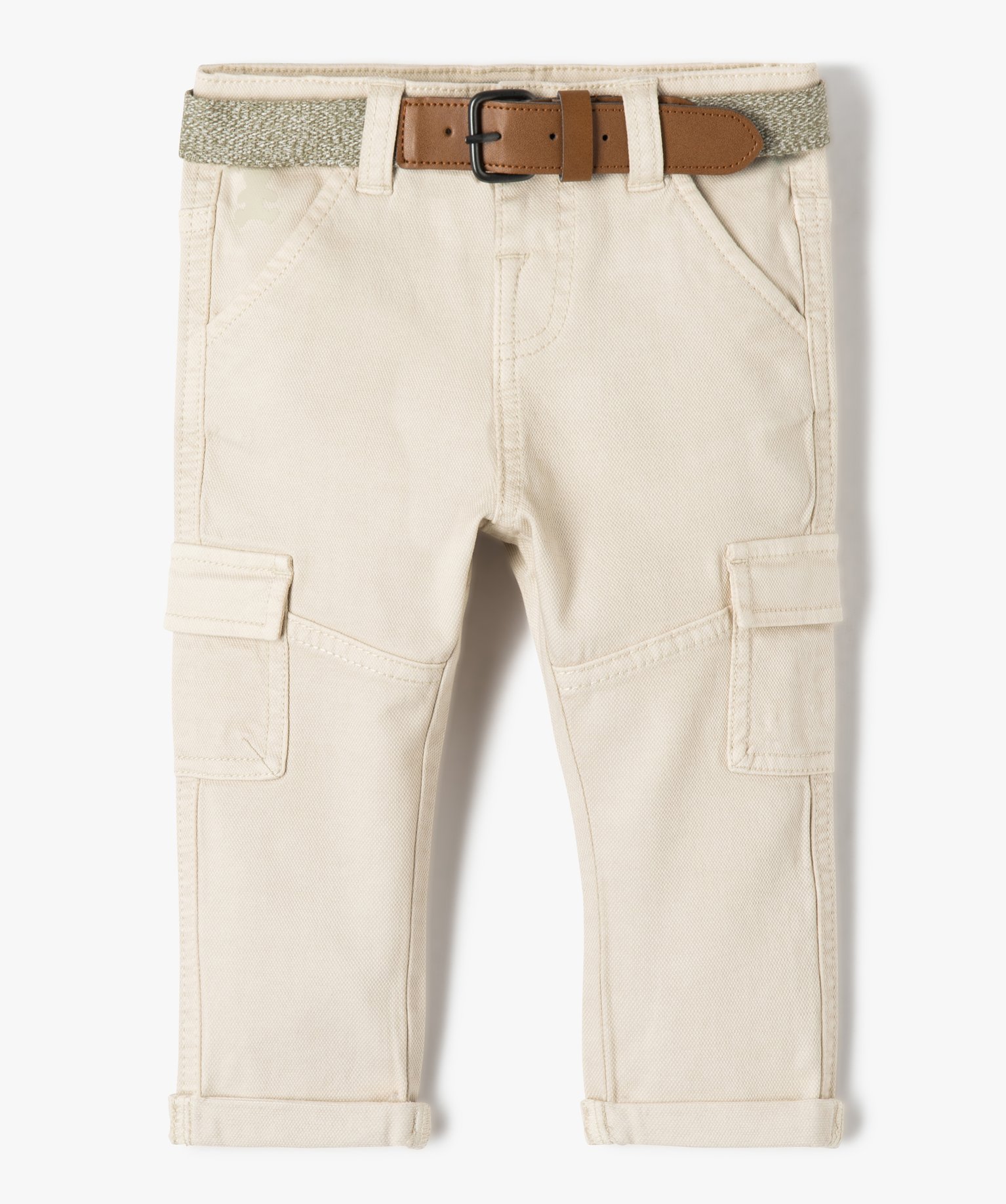 Pantalon beige online bebe garcon