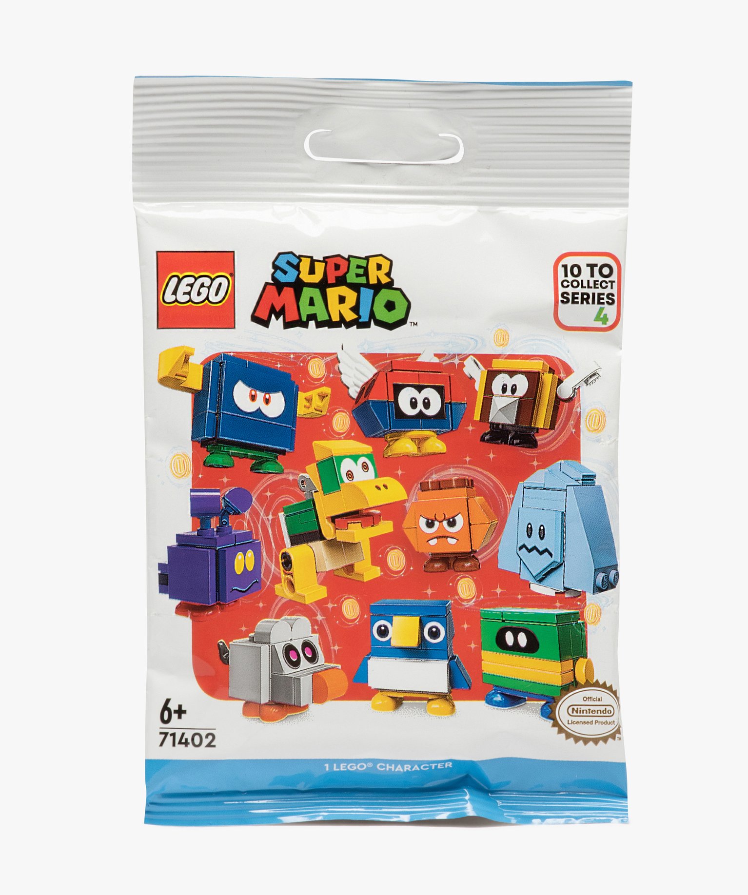 pack surprise figurines super mario - lego multicolore