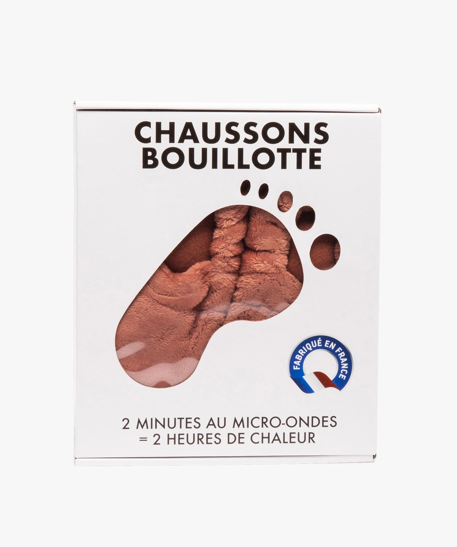 Chaussons Bouillotte Rose