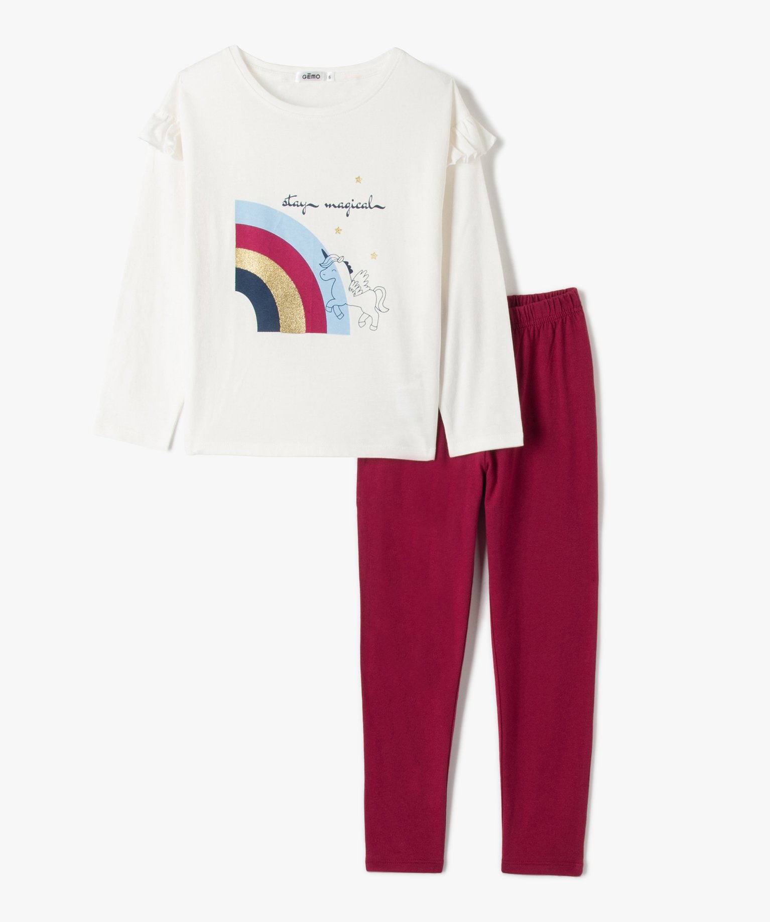 Pyjama licorne fille sale gemo