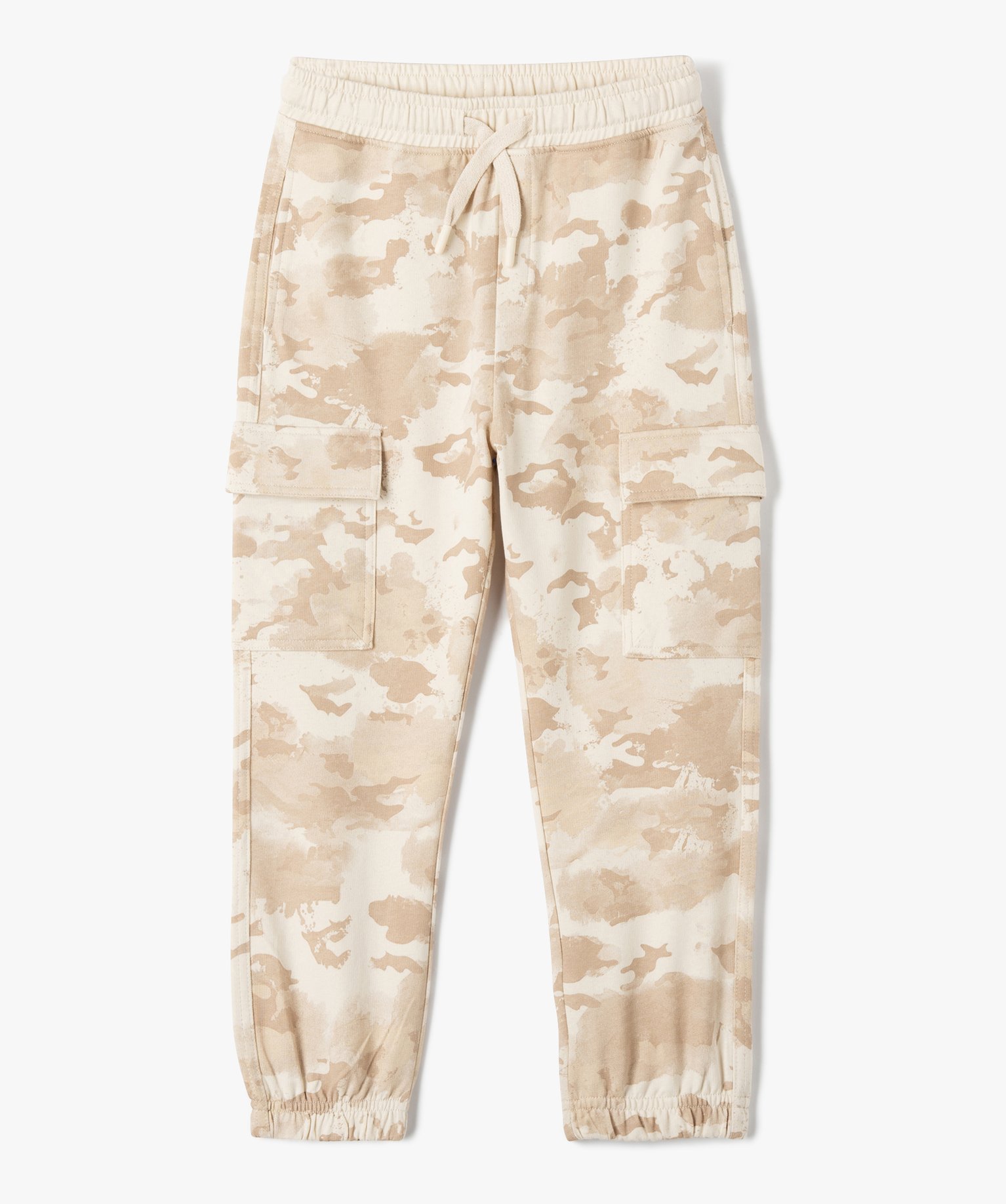 pantalon de jogging garcon avec motif camouflage imprime pantalons