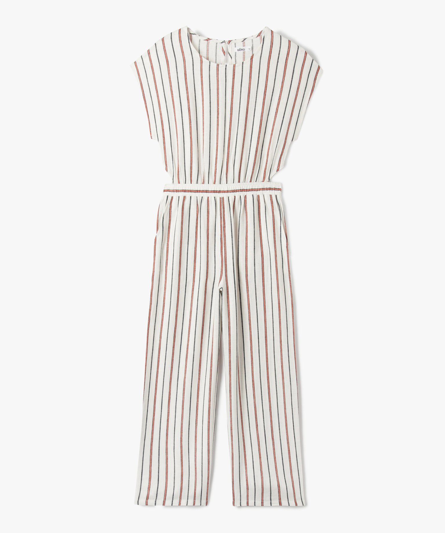 Combi pantalon rayé online
