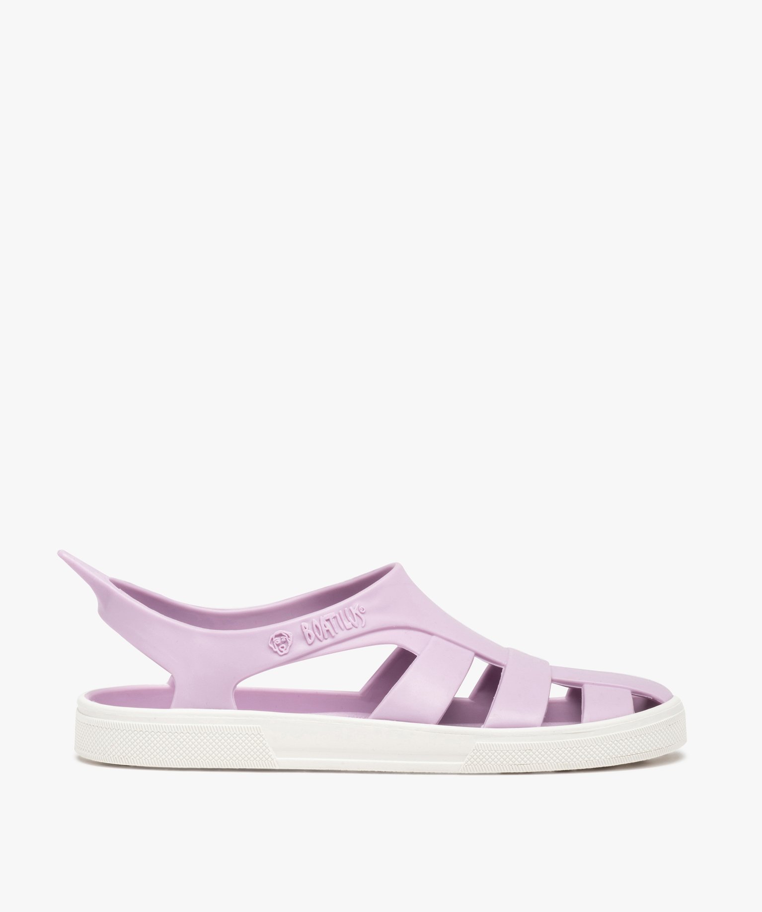 sandales de plage fille extra souples - boatilus violet