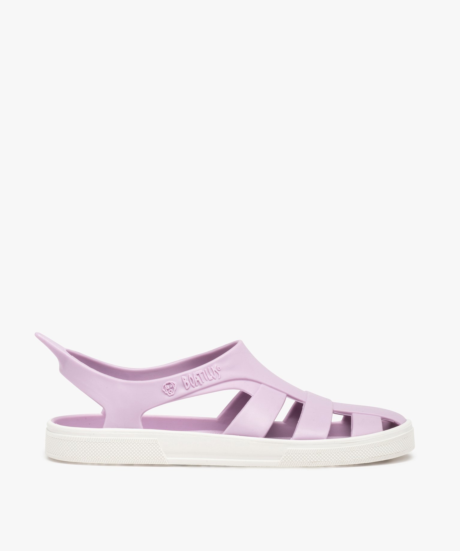 sandales de plage fille extra souples - boatilus violet