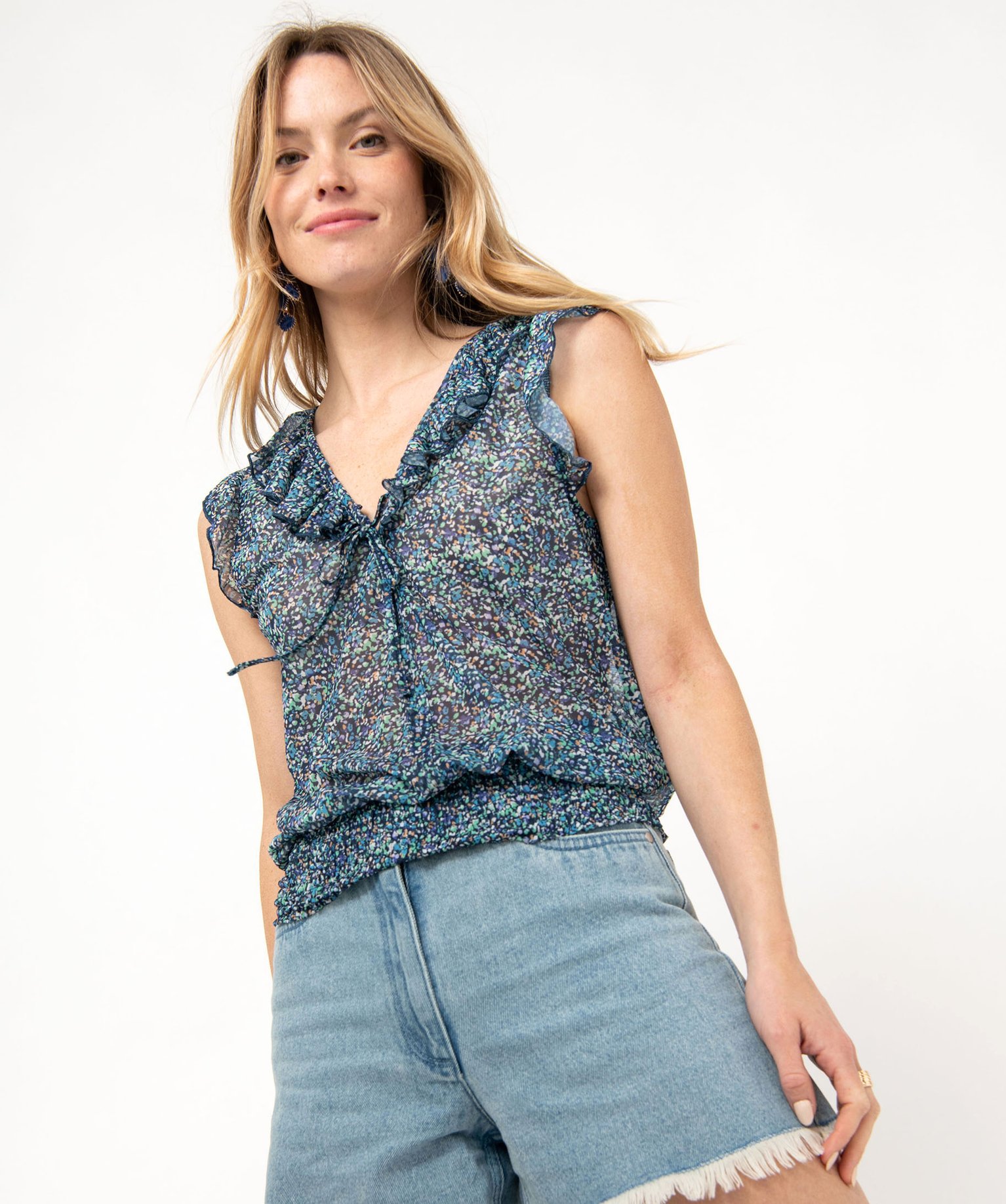 Short voile femme deals