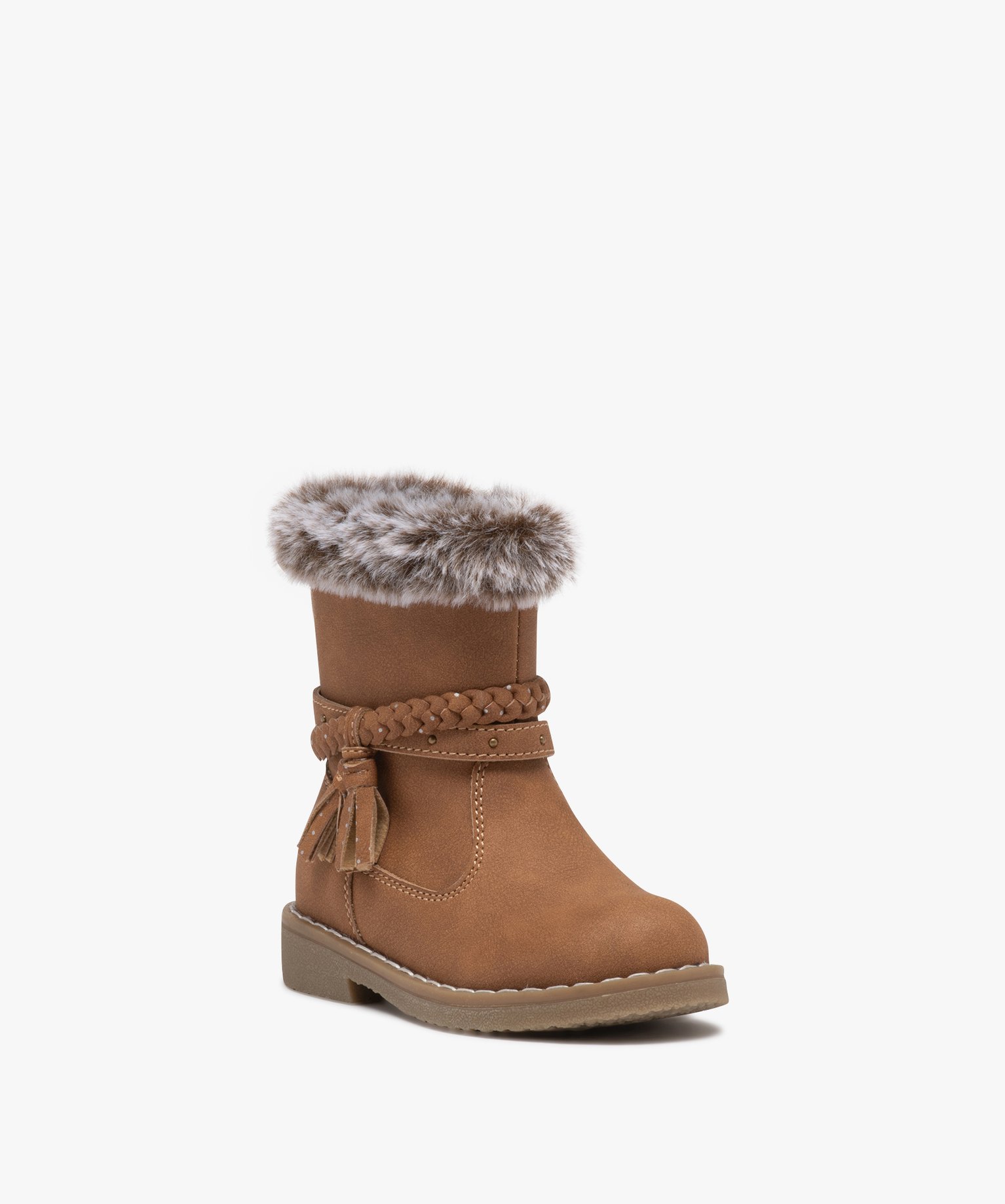 Boots fourrure fille shop