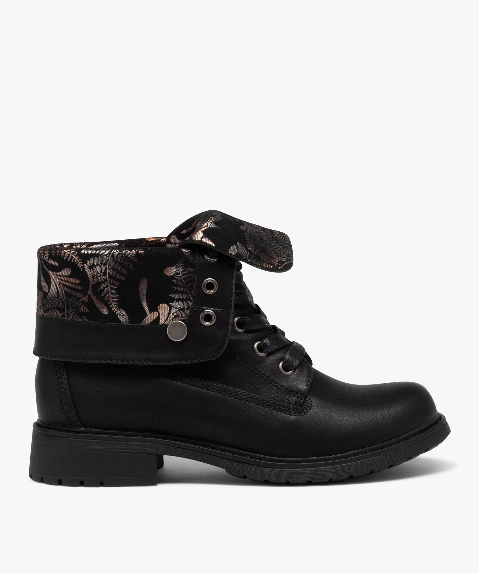 Bottine online biker femme