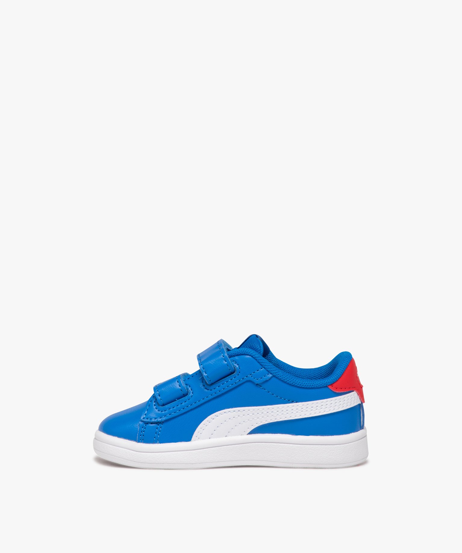 baskets bebe garcon unies a double scratch puma bleu vif baskets et tennis bebe GEMO