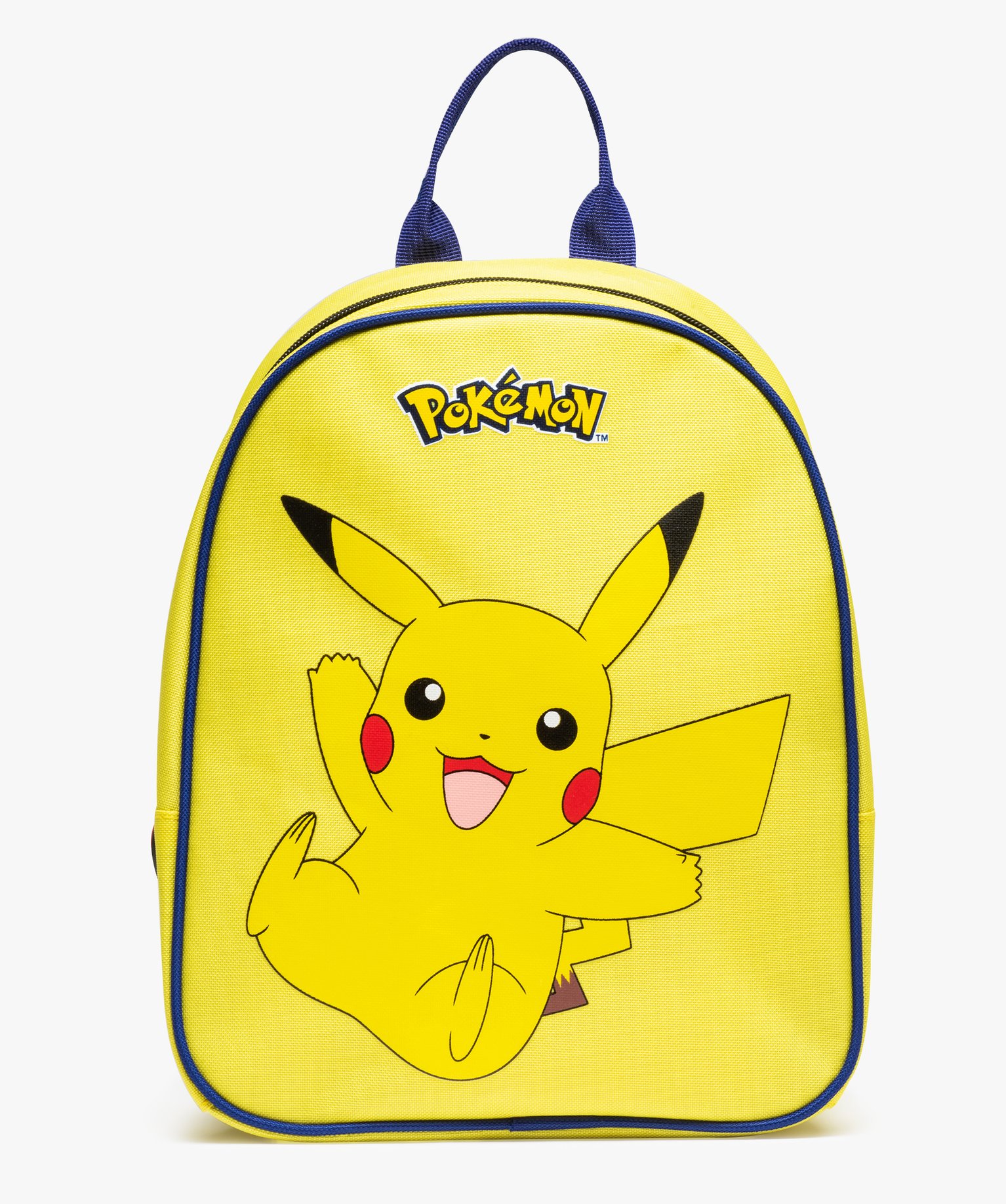 sac a dos en toile avec motif pikatchu enfant - pokemon jaune