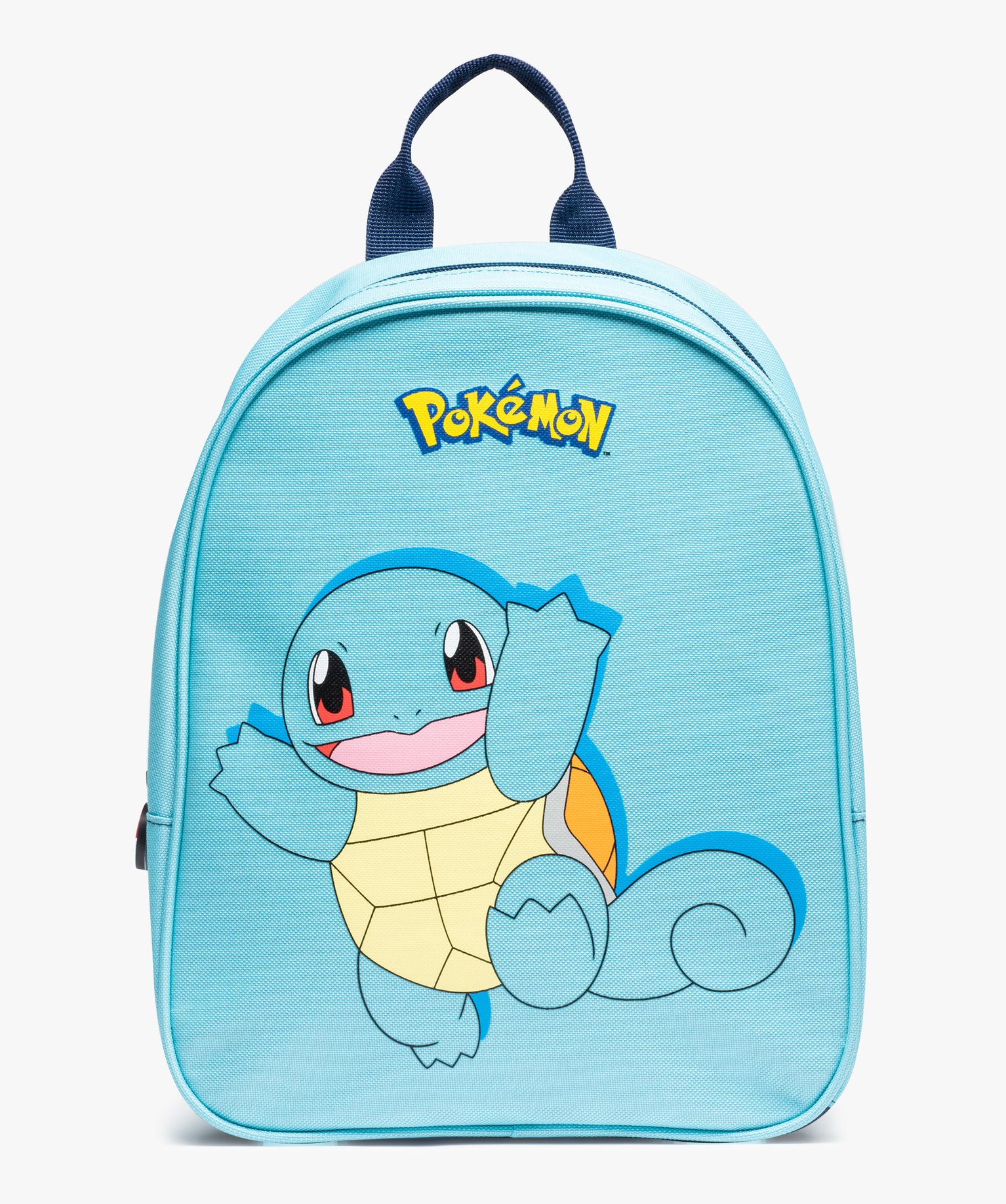 sac a dos en toile avec motif pokedex enfant - pokemon bleu