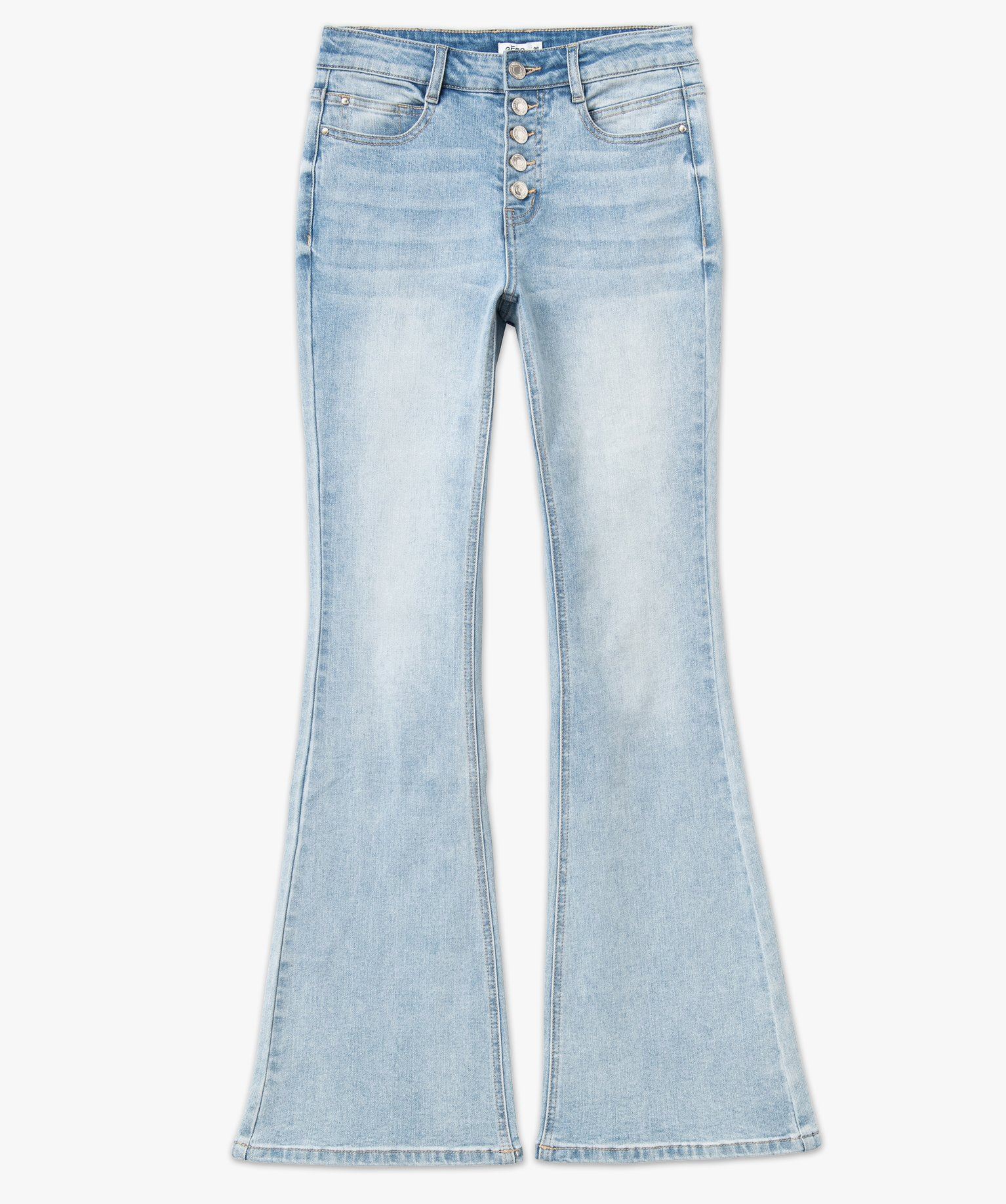 Kyo The Brand - Short d'ensemble en jean à taille haute - Violet délavé