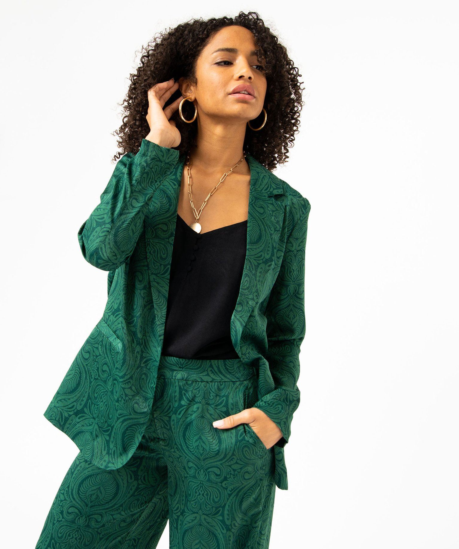 Veste avec broches【Déméter】feminine Veste avec broches【Déméter】feminine
